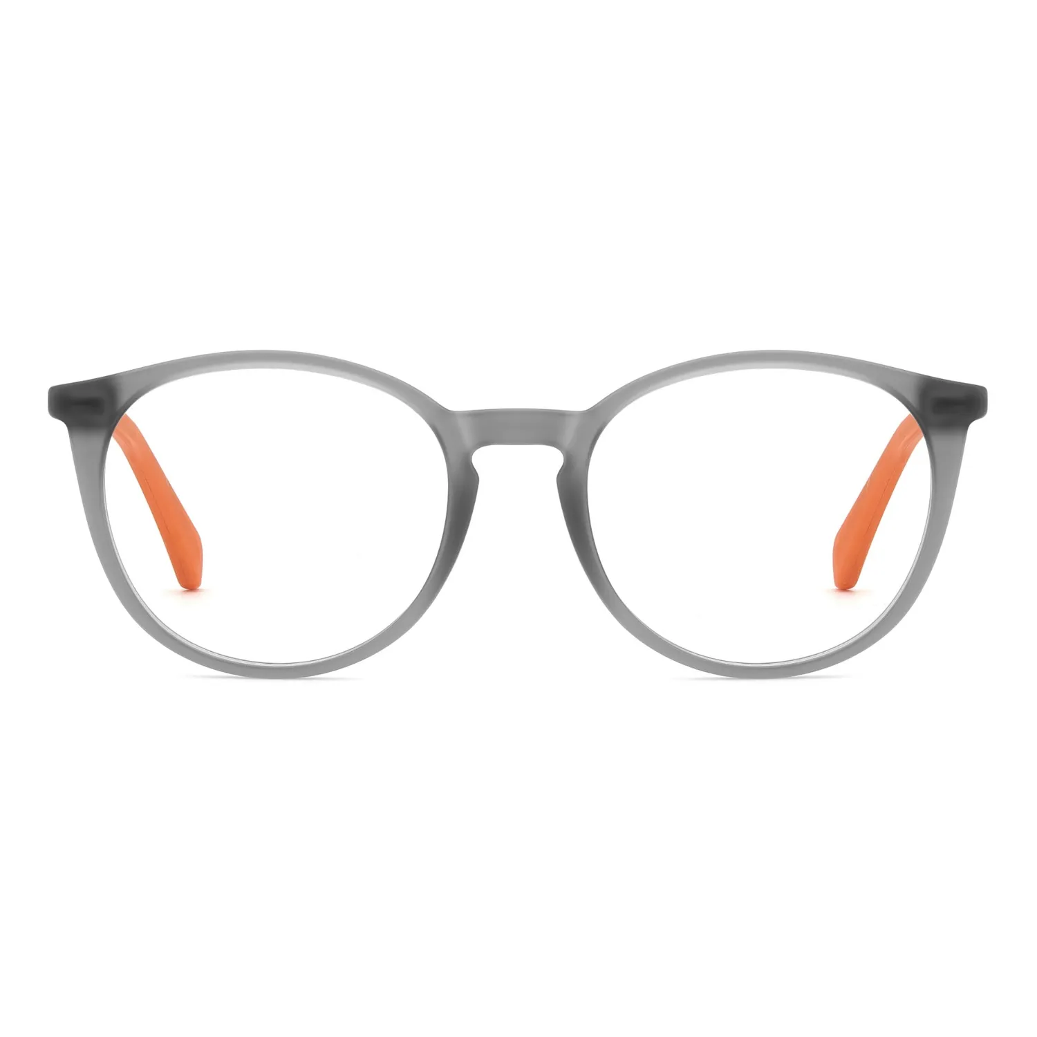Polaroid D855 Kinderbrille Mattgrau-Orange Pantos