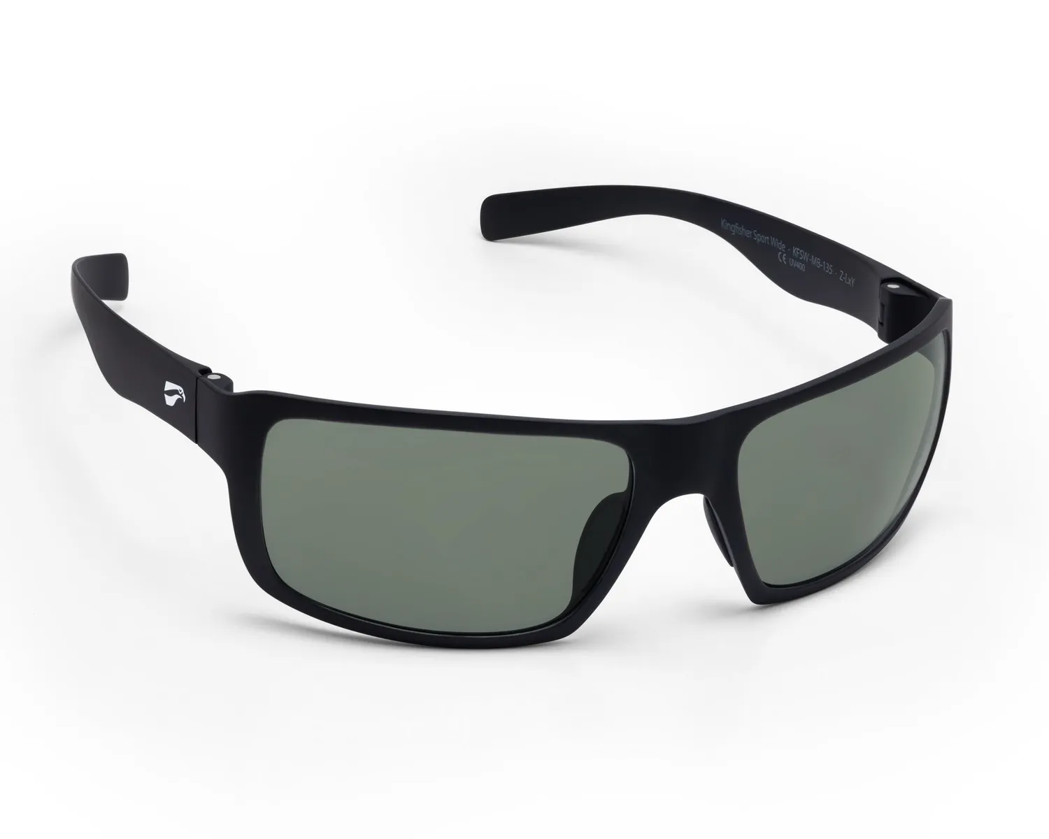 Flying Eyes Kingfisher Sport Sonnenbrille Matt Schwarz