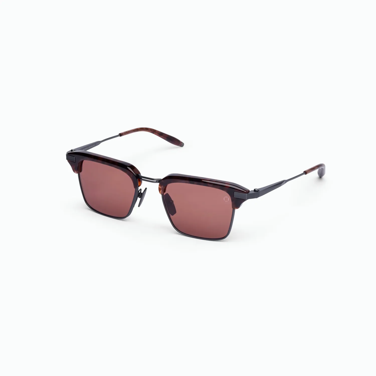 Akoni Horizon Euclid Sonnenbrille Brushed Gold Browline