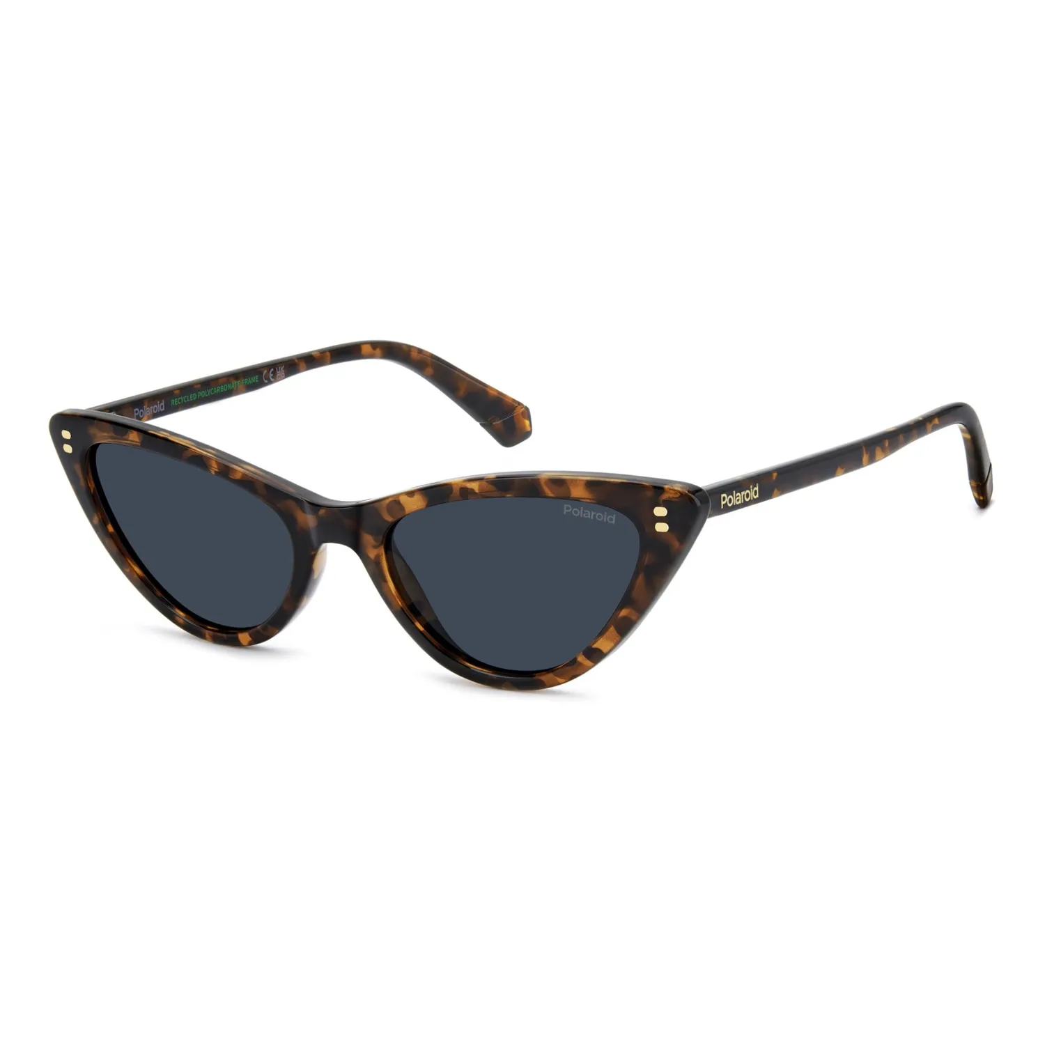 Polaroid PLD 6246/S Sonnenbrille Havana blau polarisiert