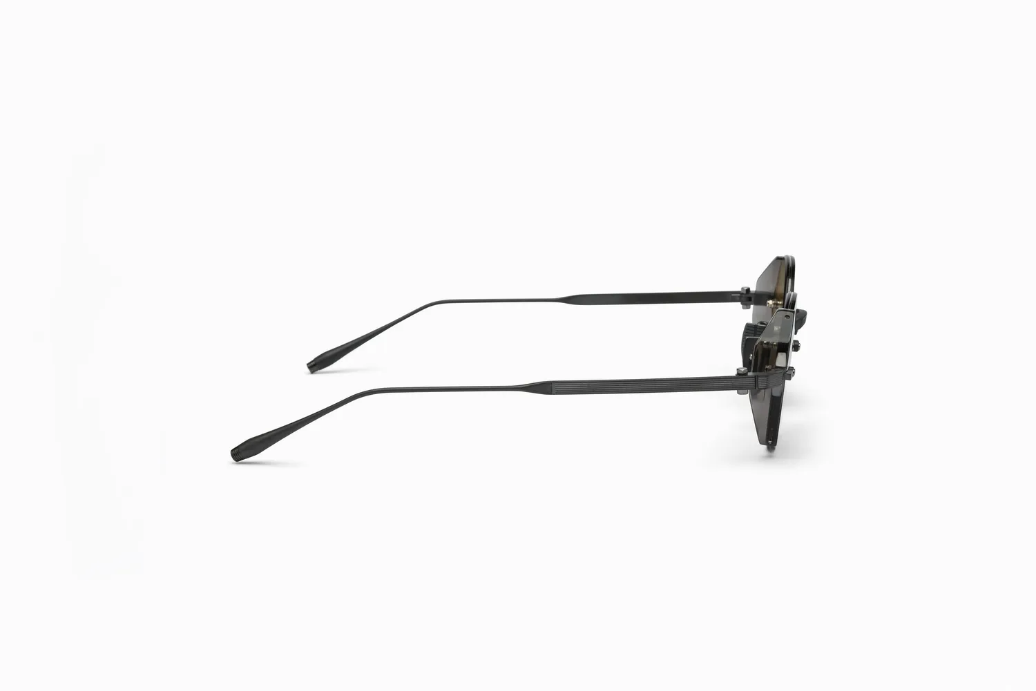 Akoni Optima Jupiter Sonnenbrille Black Iron futuristisch