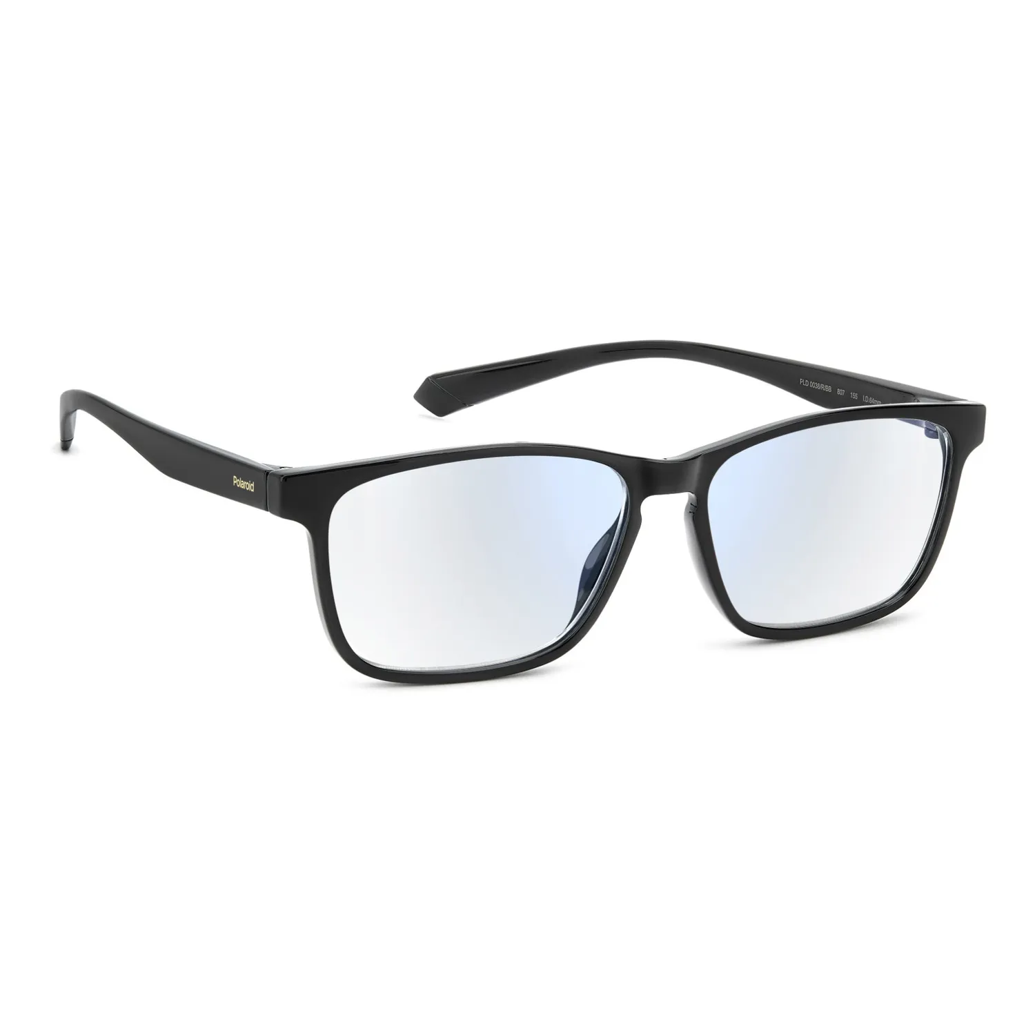 Polaroid PLD 0038/R/BB Lesebrille Schwarz +1,50 Blaulicht