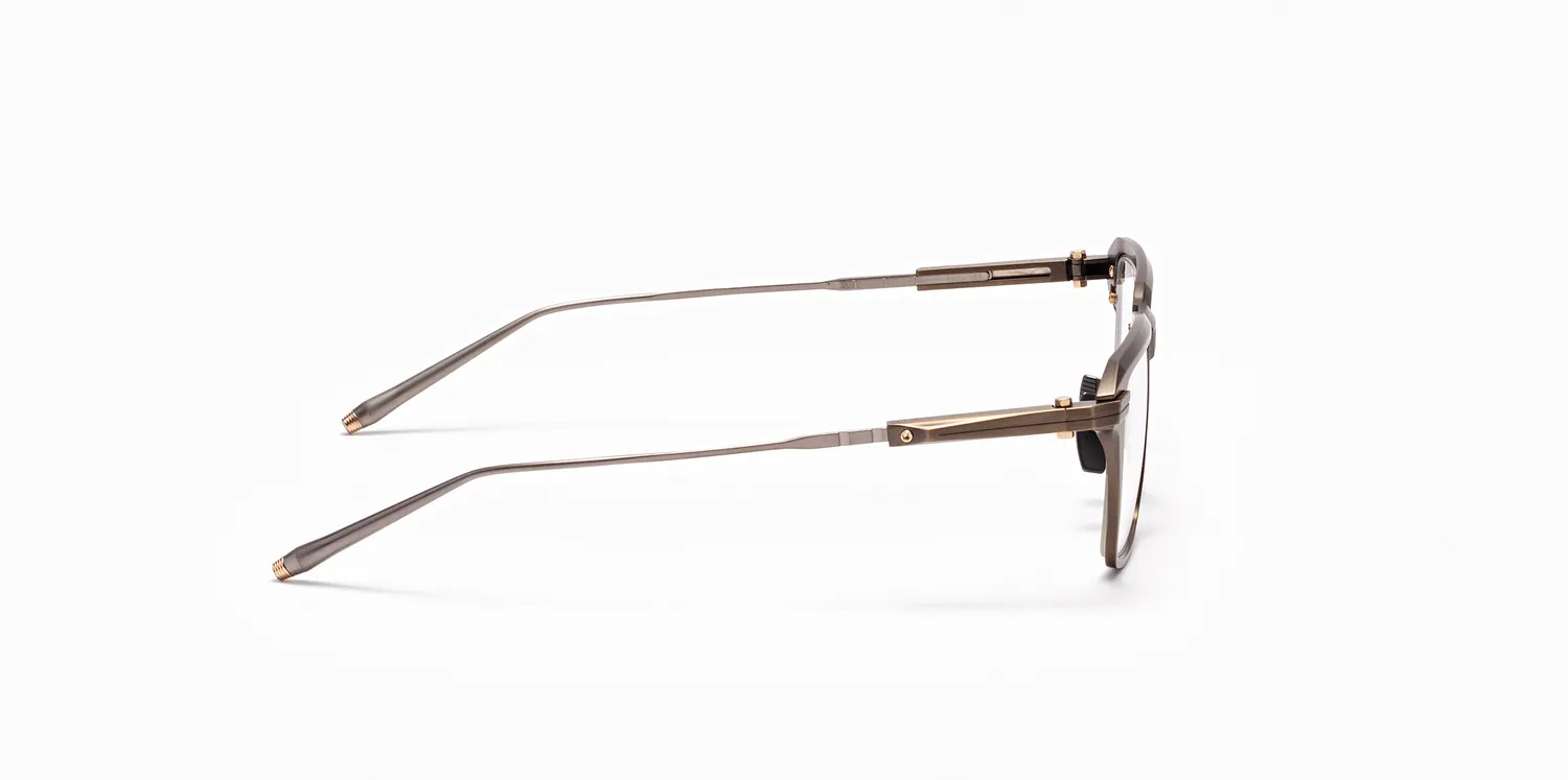 Akoni Horizon Swift Brille Antiqued White Gold 50