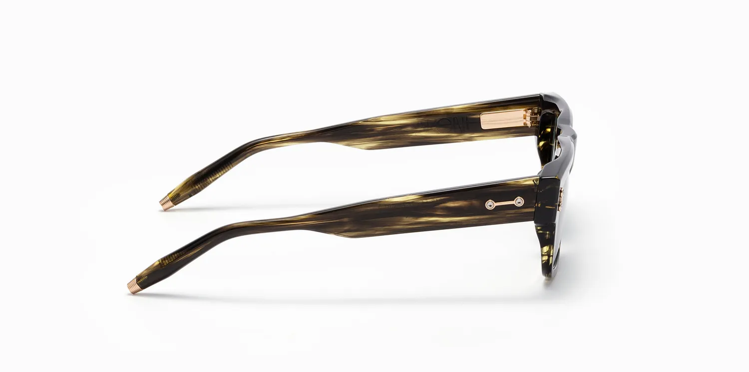 Akoni Etere Leo Sonnenbrille Dark Tortoise 54 Acetat