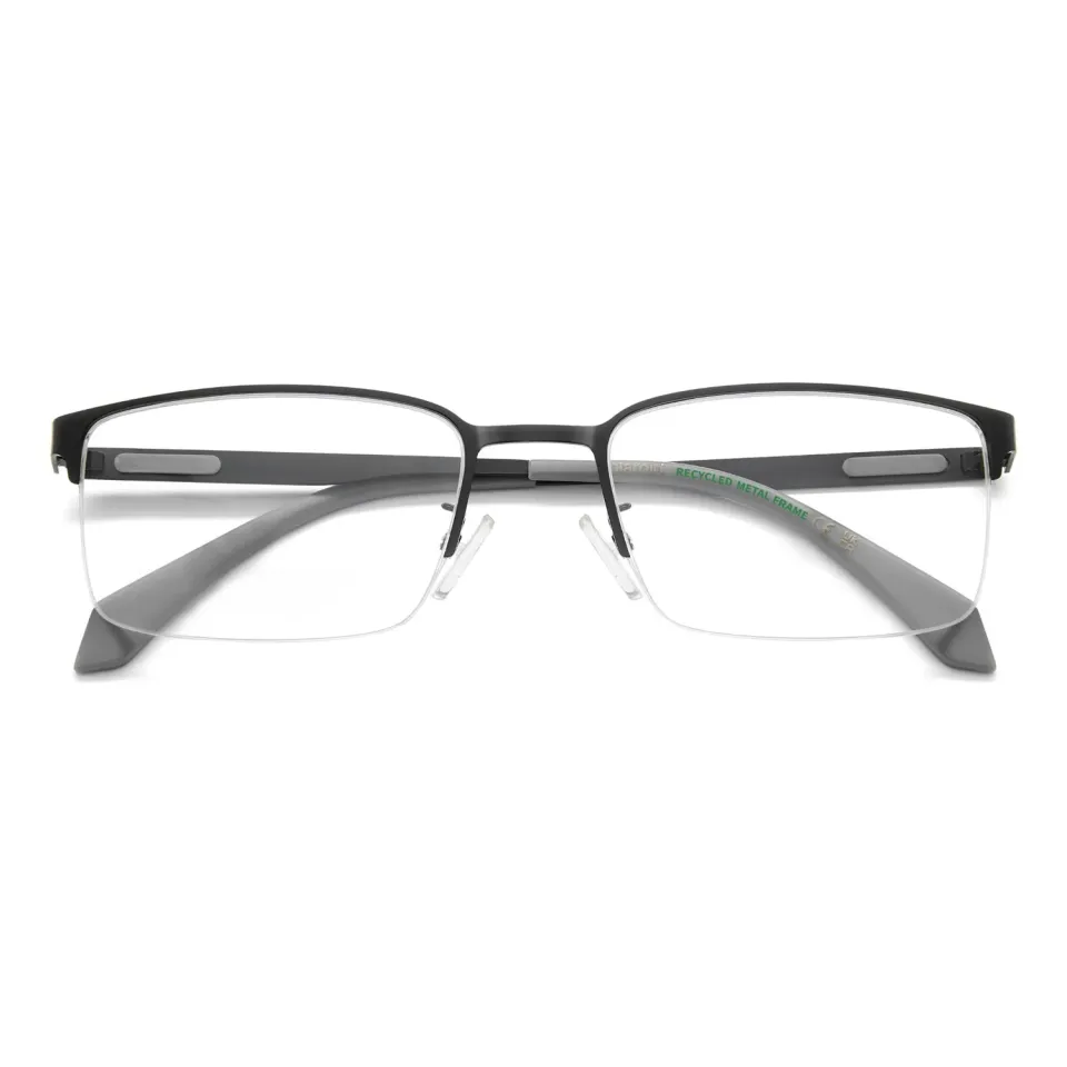 Polaroid PLD D619/G Herrenbrille Schwarz Halbrand Metall