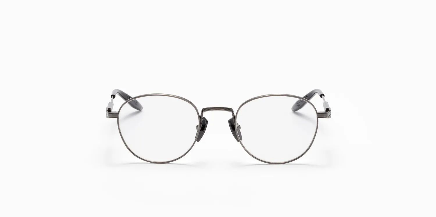 Akoni Pioneer Brille Brushed White Gold