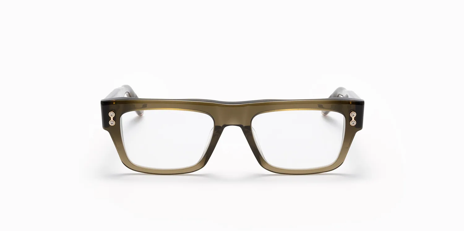Akoni Etere Leo Rx Brille Olive gerade