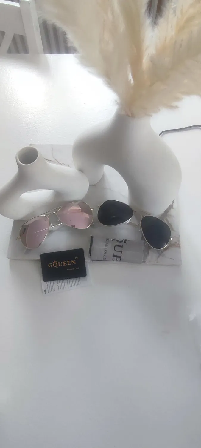 GQUEEN Piloten Sonnenbrille polarisiert Metall 58 mm