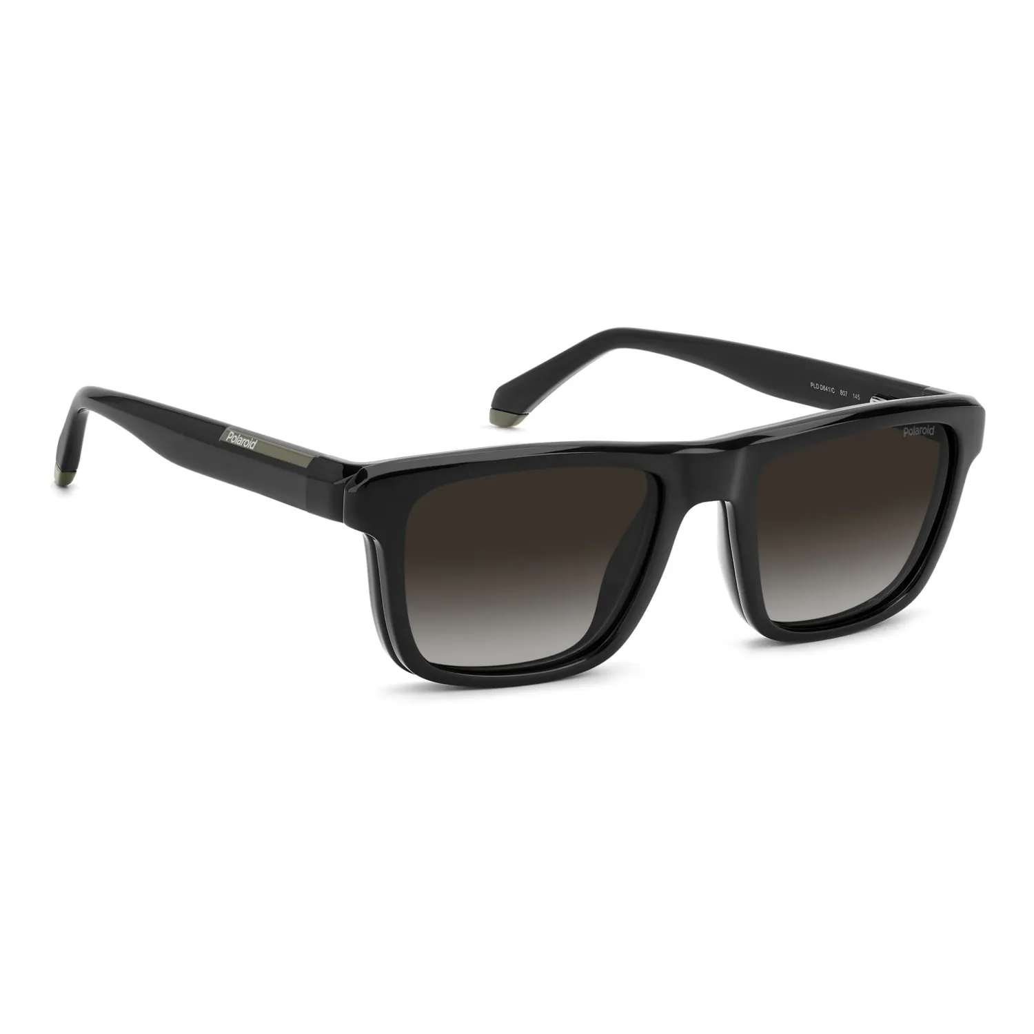 Polaroid PLD D641/C Brille Matt-Schwarz polarisiert