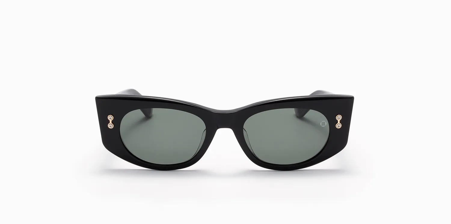 Akoni Etere Aquila Sonnenbrille Black Cat-Eye Gr. 52