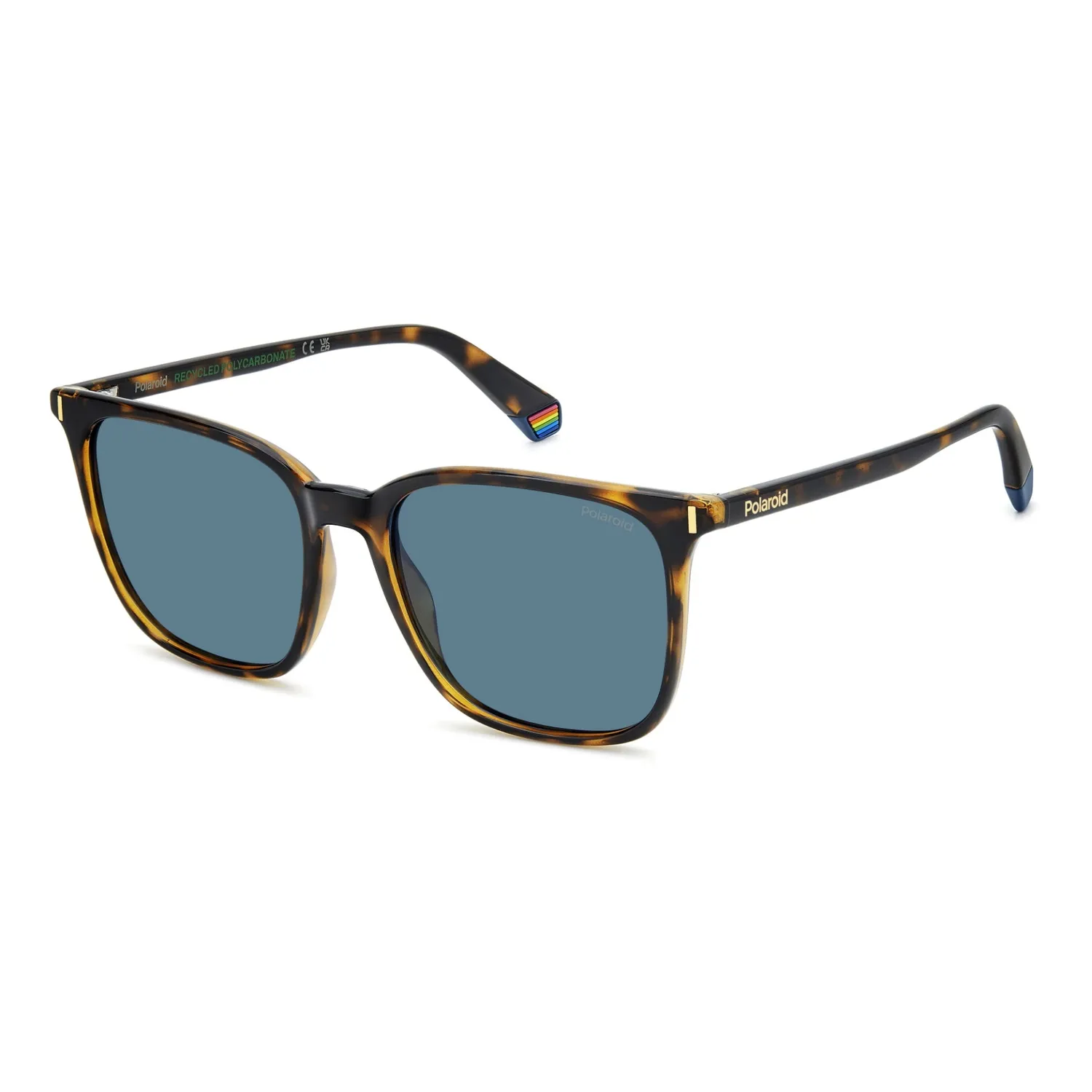 Polaroid PLD 6226/S Sonnenbrille Havana blau polarisiert