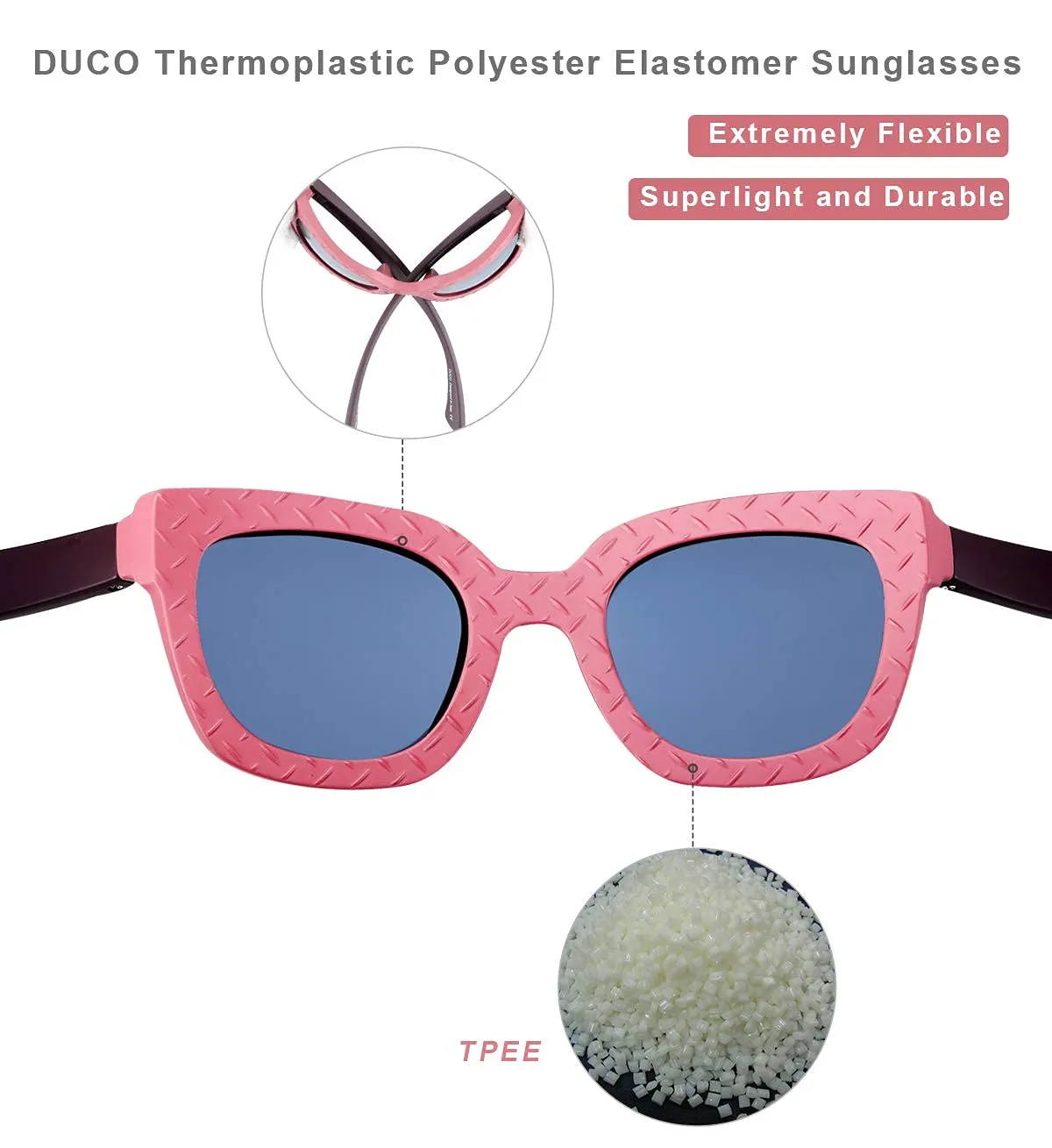 DUCO K019 Kinder Sportbrille polarisiert 6-12 Jahre