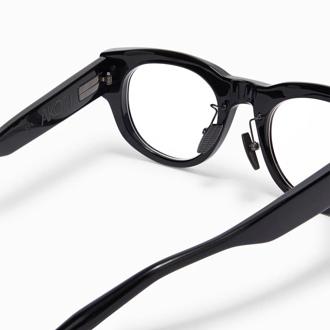 Akoni Etere Ursa Brille Black Panto Universal Fit