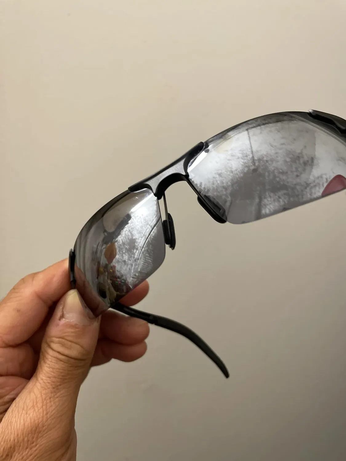 DUCO 8177S Herren Sportbrille polarisiert Grau