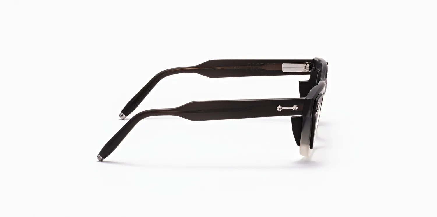Akoni Etere Ara Rx Brille Matt Schwarz Gr. 49