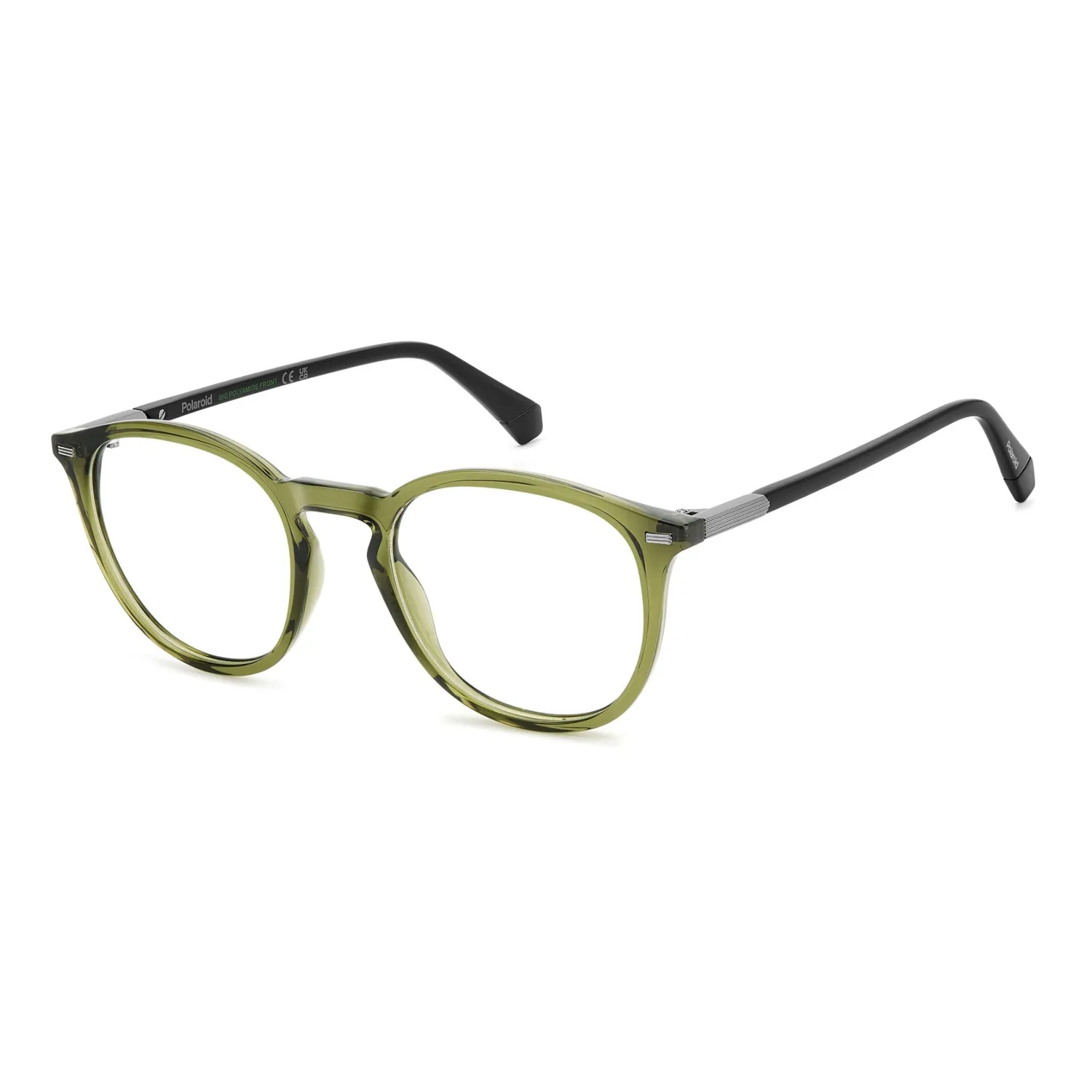 Polaroid PLD D562 Herrenbrille Havana eckig Metalldetail