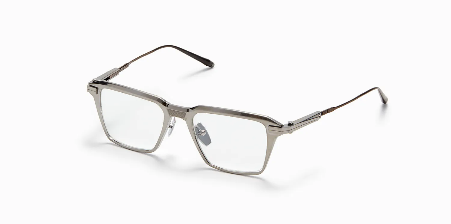 Akoni Horizon Swift Brille Antiqued White Gold 50