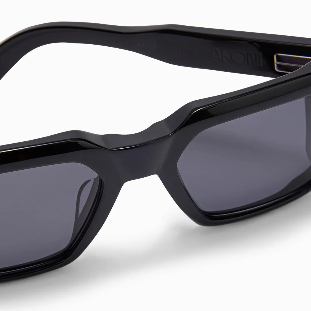 Akoni Optima Pegasus-Two Sonnenbrille Schwarz Titan