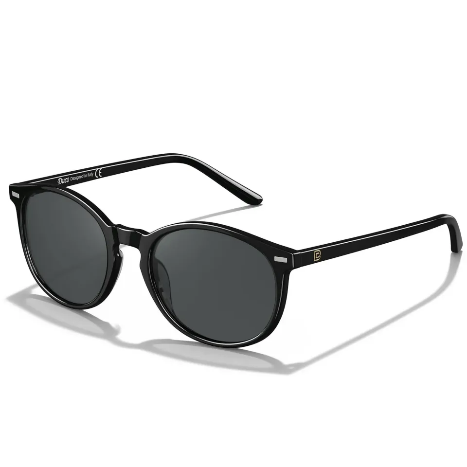 DUCO 1230 Damen Sonnenbrille Schwarz polarisiert