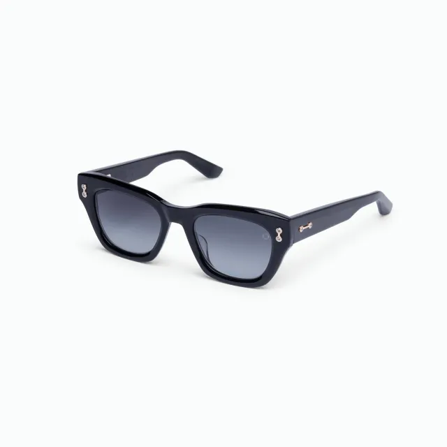 Akoni Horizon Nebula Sonnenbrille Crystal Black