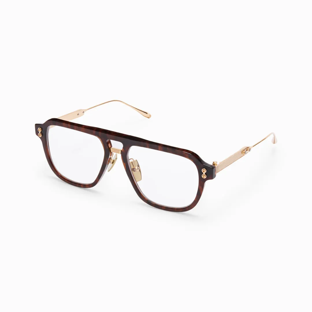 Akoni Etere Argo Brille Havana Universal Fit Metall