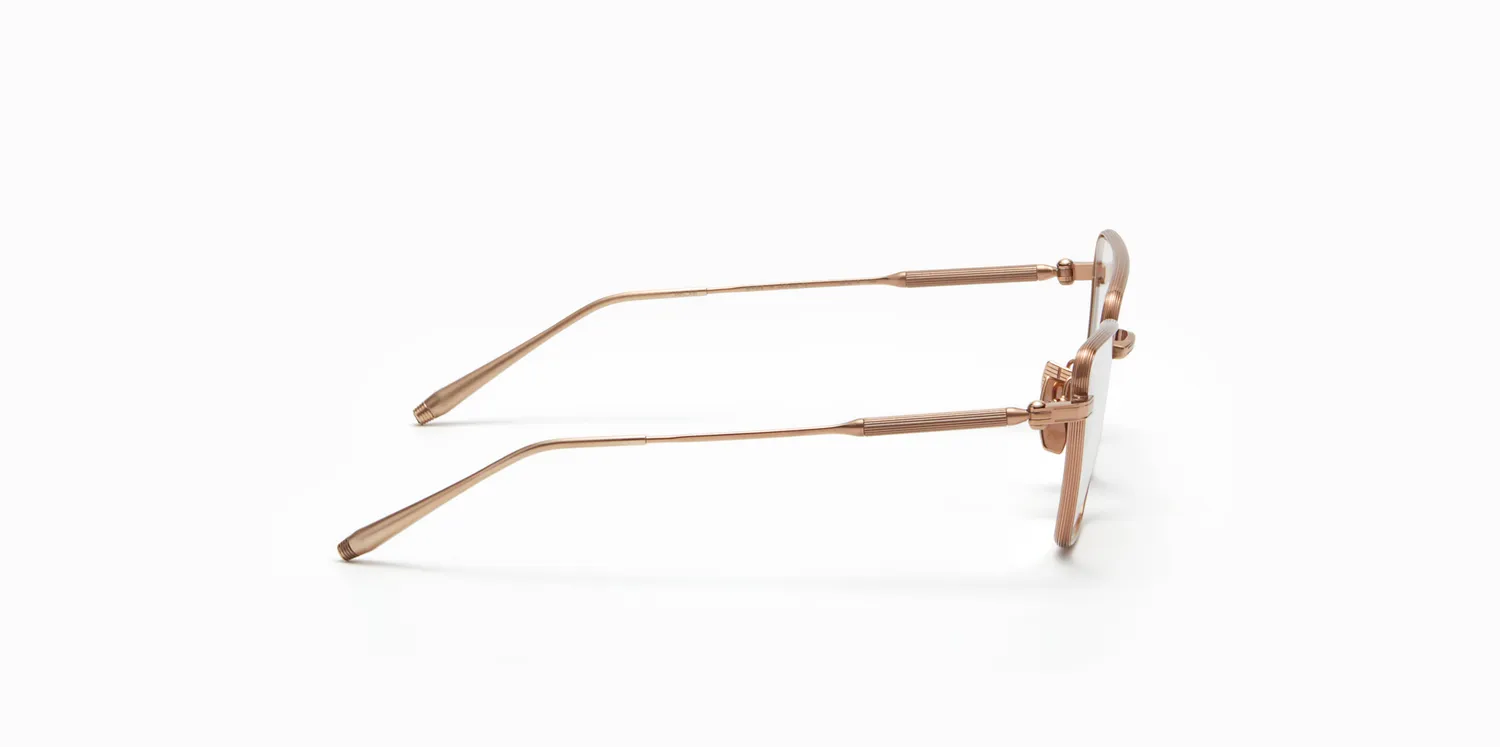 Akoni Etere Vega Brille 54 Antique Pewter Titan