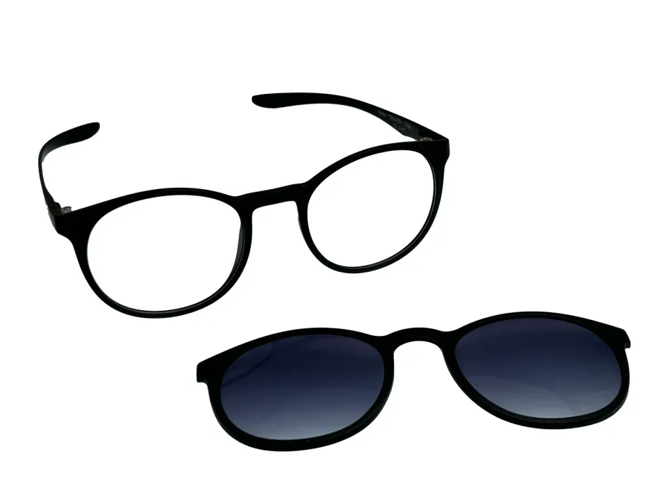 Flying Eyes Ninox Clip-On Sonnenaufsatz Gradient Grau