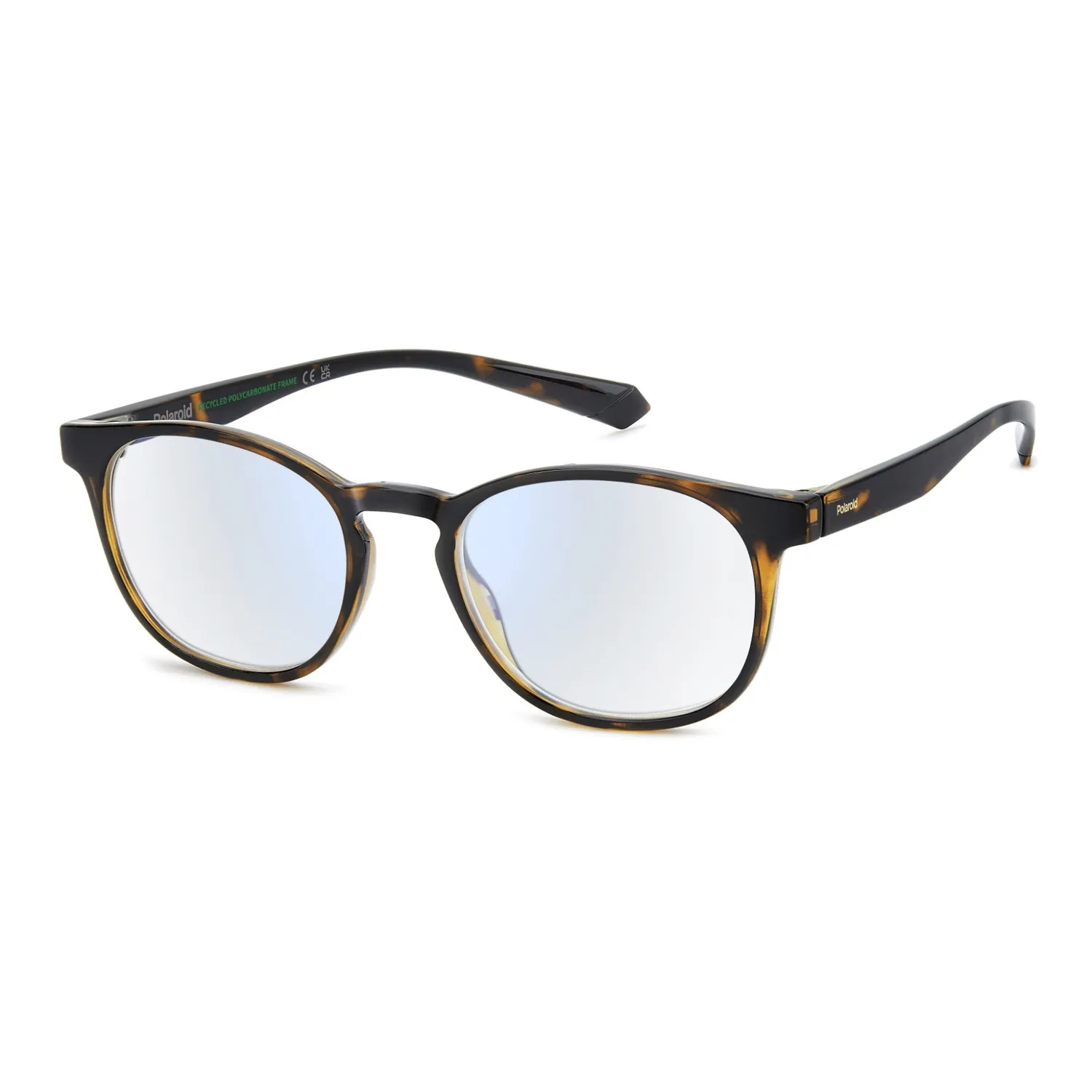 Polaroid PLD 0037/R/BB Lesebrille Havana +1,0 Blaulichtfilter