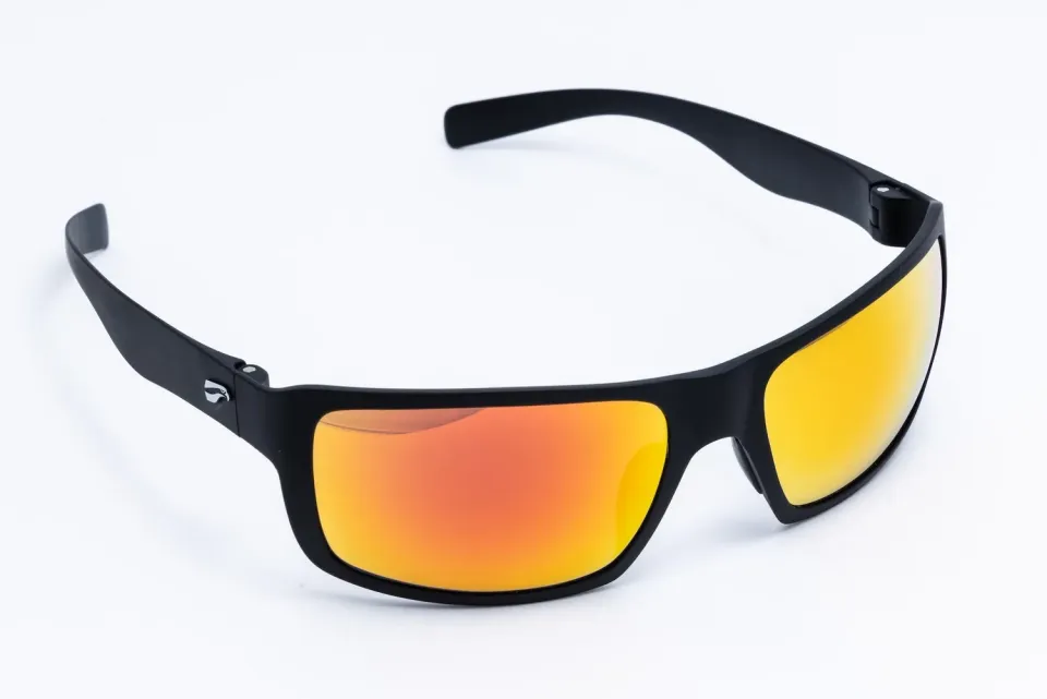 Flying Eyes Kingfisher Sport Sonnenbrille Matt Schwarz