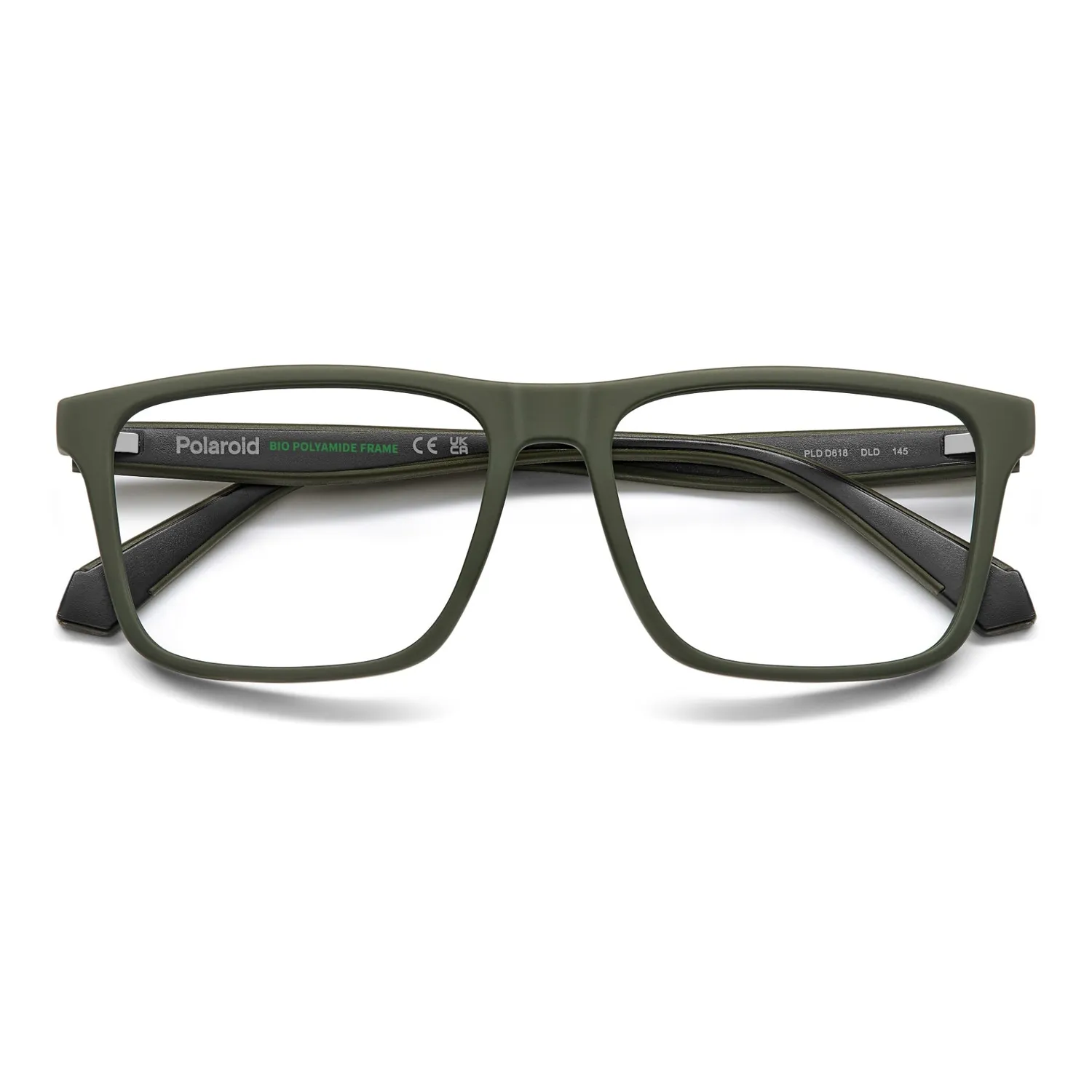 Polaroid PLD D618 Brille Mattschwarz 55 mm Sport