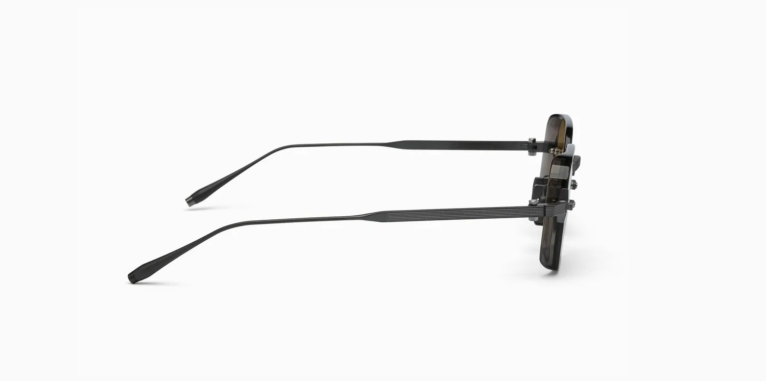 Akoni Delta Juno-Two Sonnenbrille Black Iron
