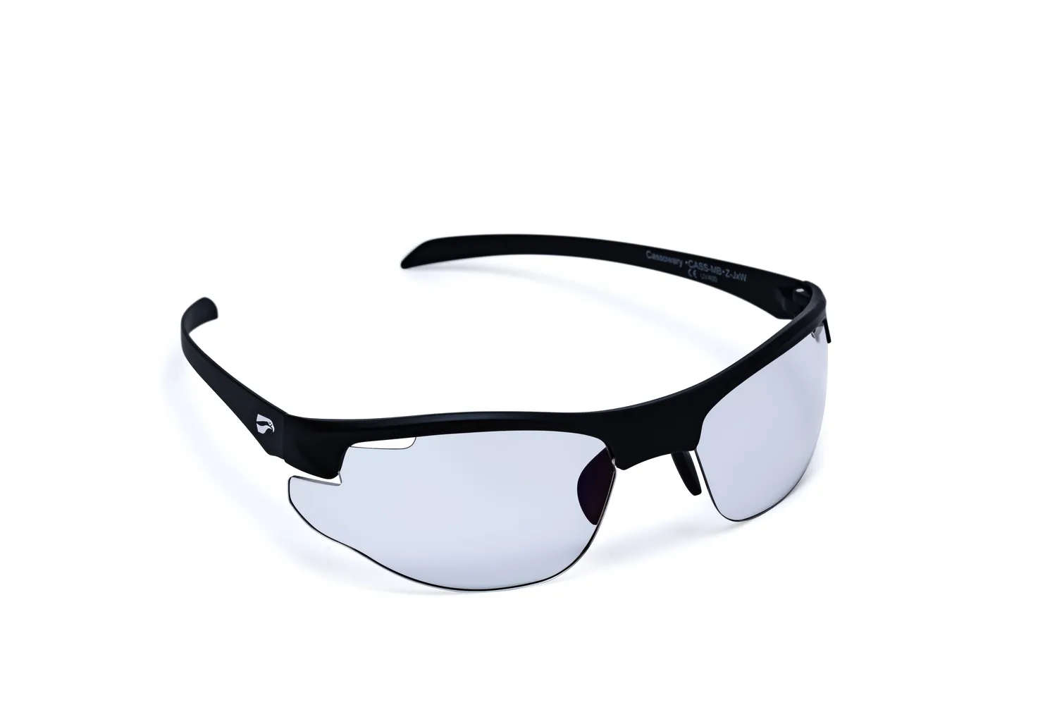 Flying Eyes Cassowary Sonnenbrille Standard matt schwarz