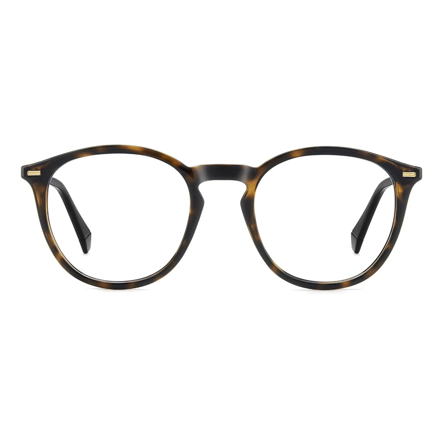 Polaroid PLD D562 Herrenbrille Havana eckig Metalldetail