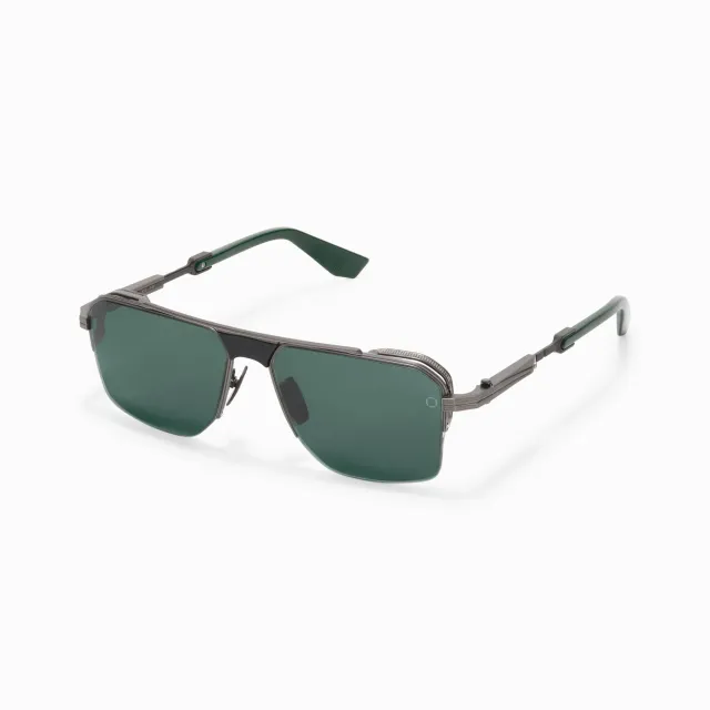 Akoni Delta Starliner Sonnenbrille Black Iron Halbrand