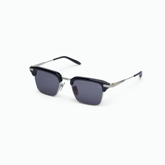 Akoni Horizon Euclid Sonnenbrille Brushed Black Palladium Titan