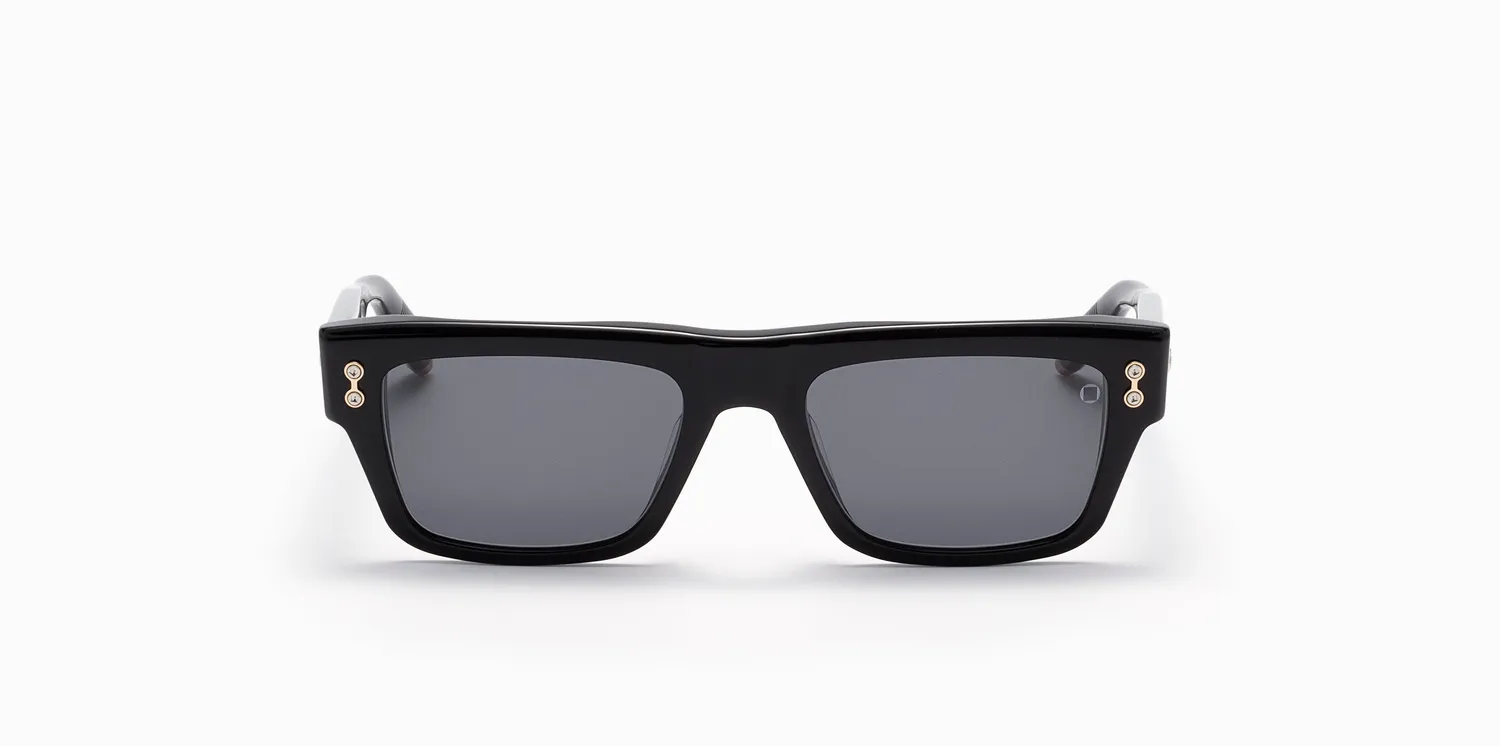 Akoni Etere Leo Sonnenbrille Schwarz Größe 54 Acetat
