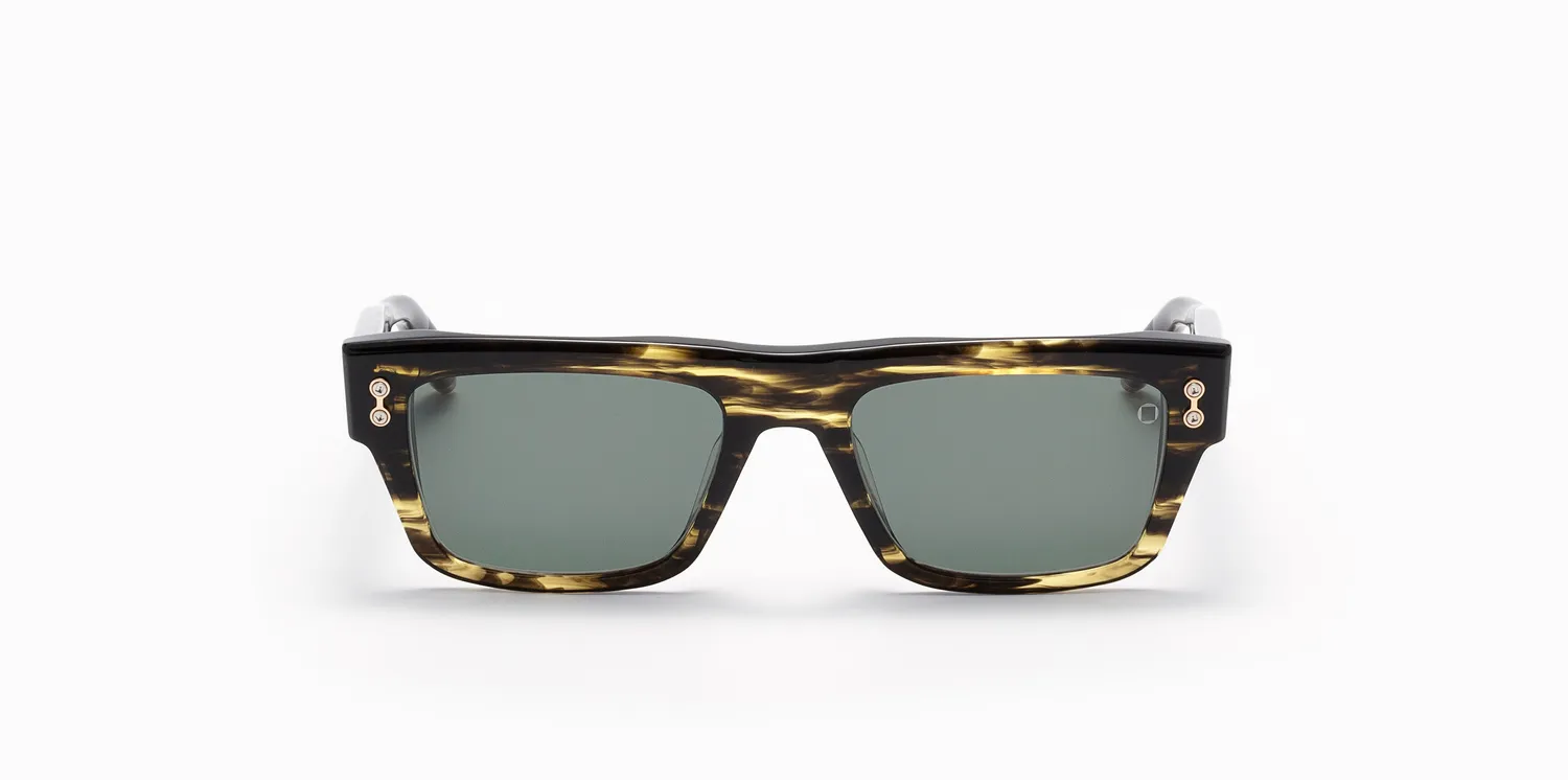 Akoni Etere Leo Sonnenbrille Dark Tortoise 54 Acetat