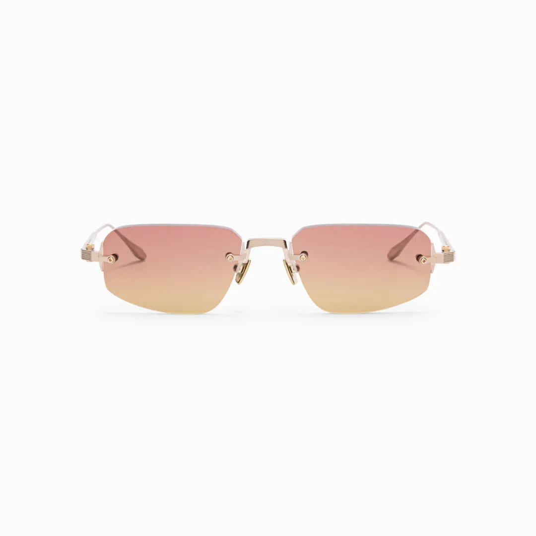Akoni Delta Juno-Three Sonnenbrille Brushed Gold