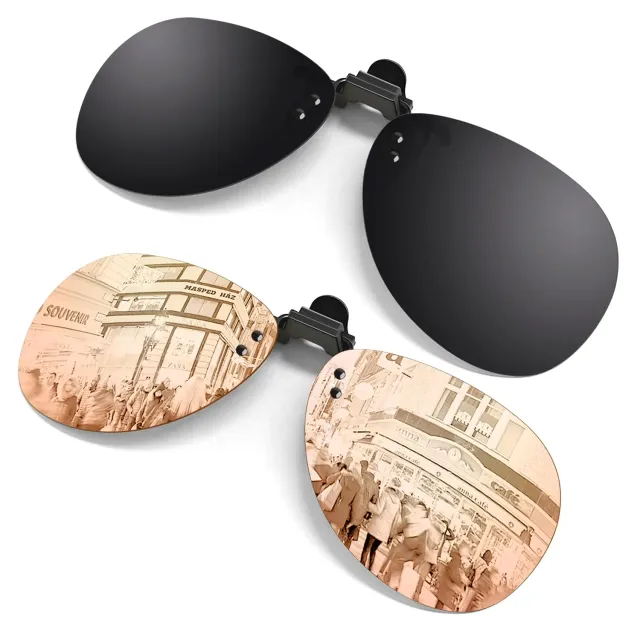 GQUEEN JP94 Clip-On Sonnenbrille polarisiert