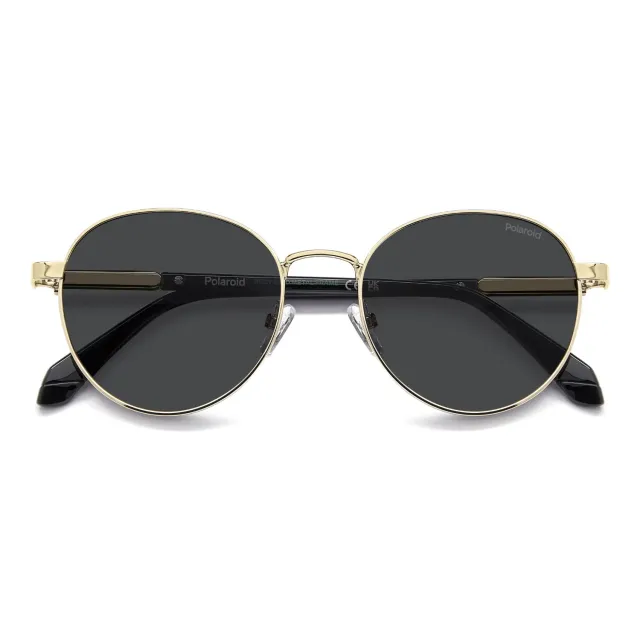 Polaroid PLD 4197/S/X Sonnenbrille Herren Gold Grey rund polarisiert