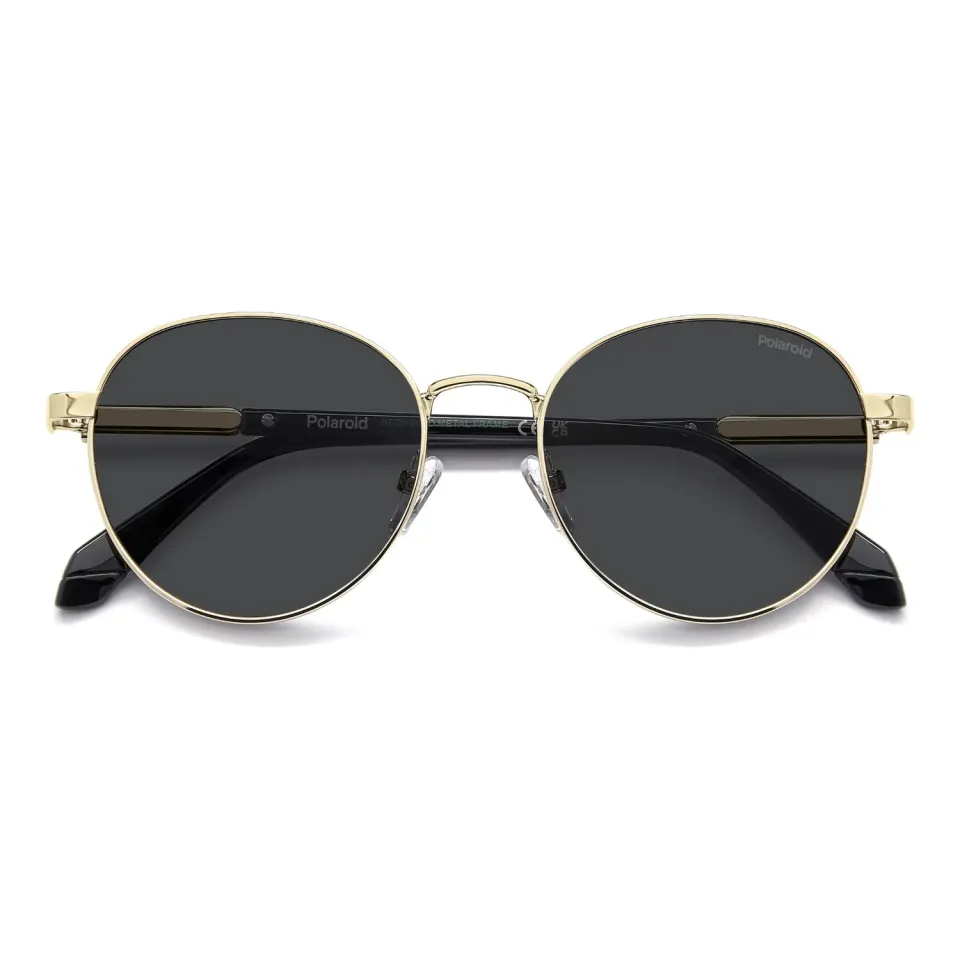 Polaroid PLD 4197/S/X Sonnenbrille Herren Gold Grey rund polarisiert