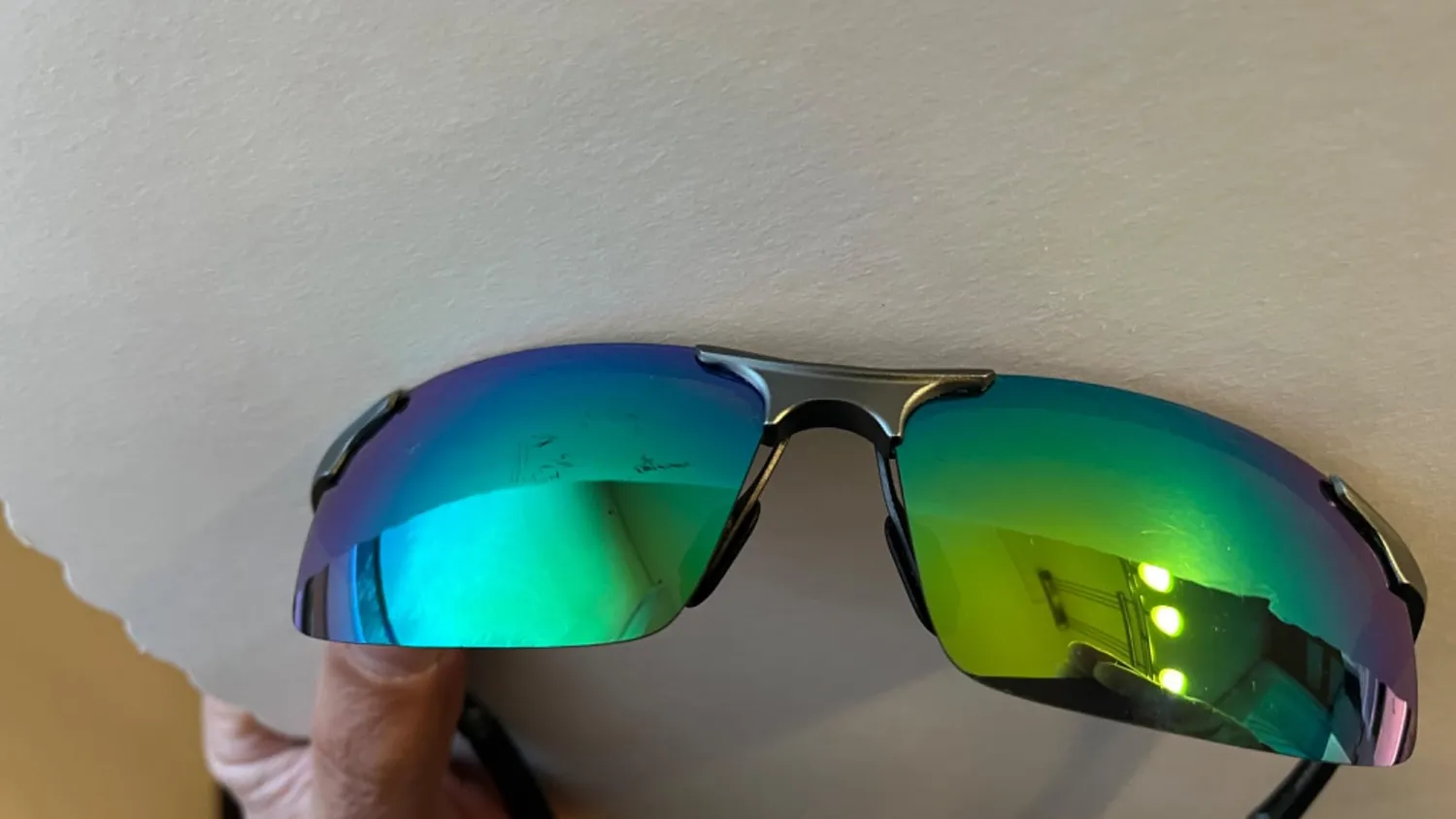 DUCO 8177S Herren Sportbrille polarisiert Grau