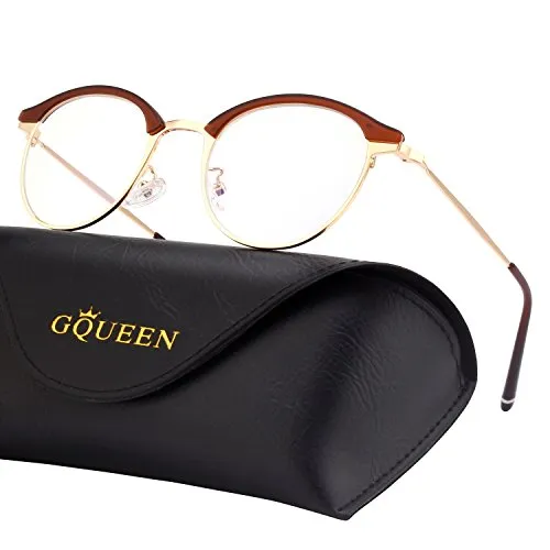GQUEEN GQ022 Computerbrille halbrandlos transparent