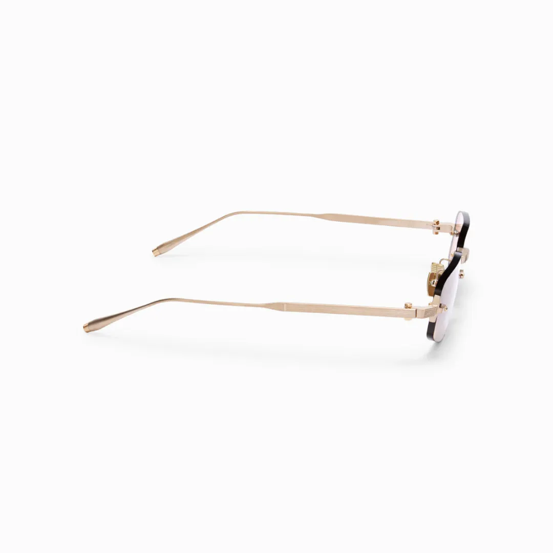 Akoni Delta Juno-Three Sonnenbrille Brushed Gold