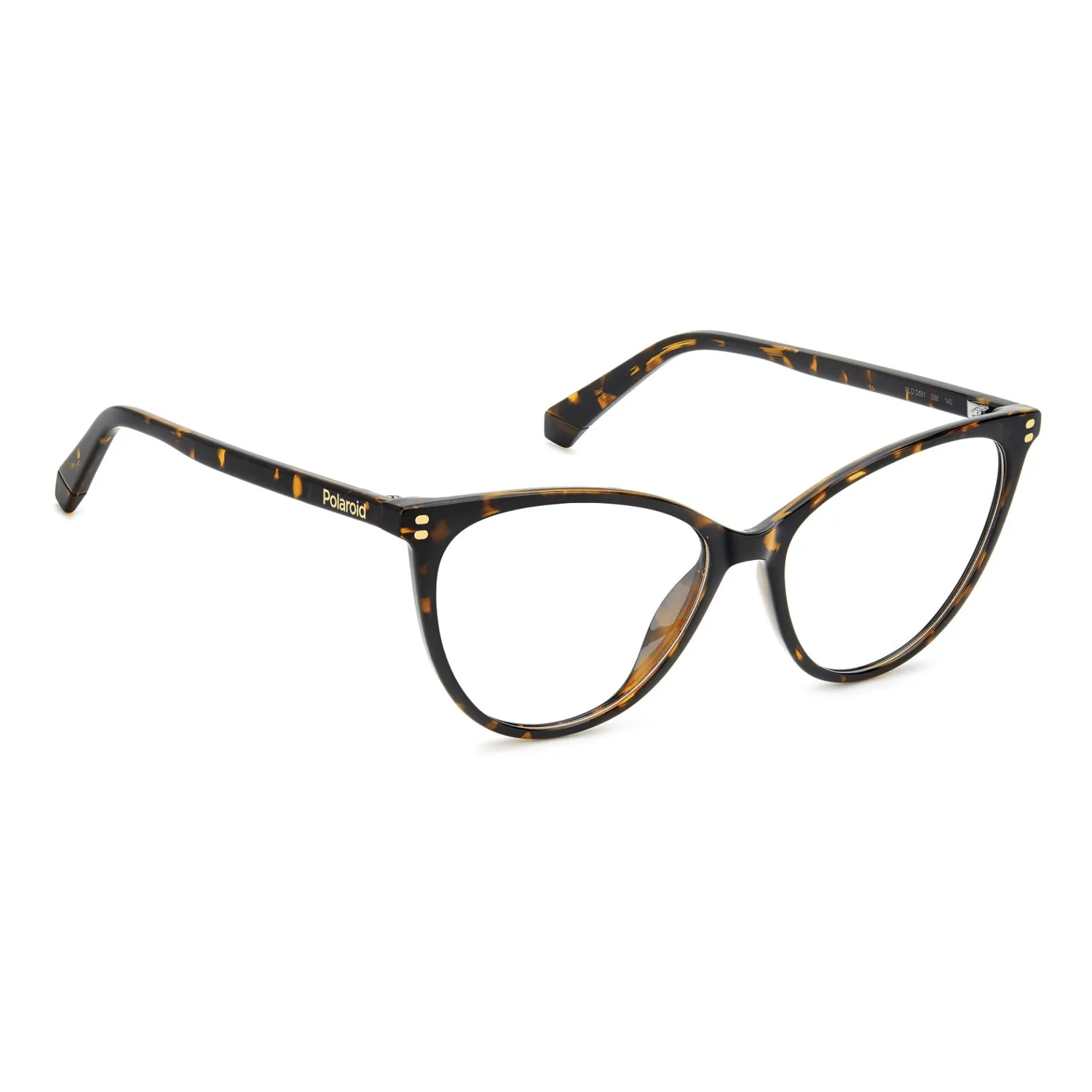 Polaroid PLD D551 Brillenfassung Havana Cat-Eye