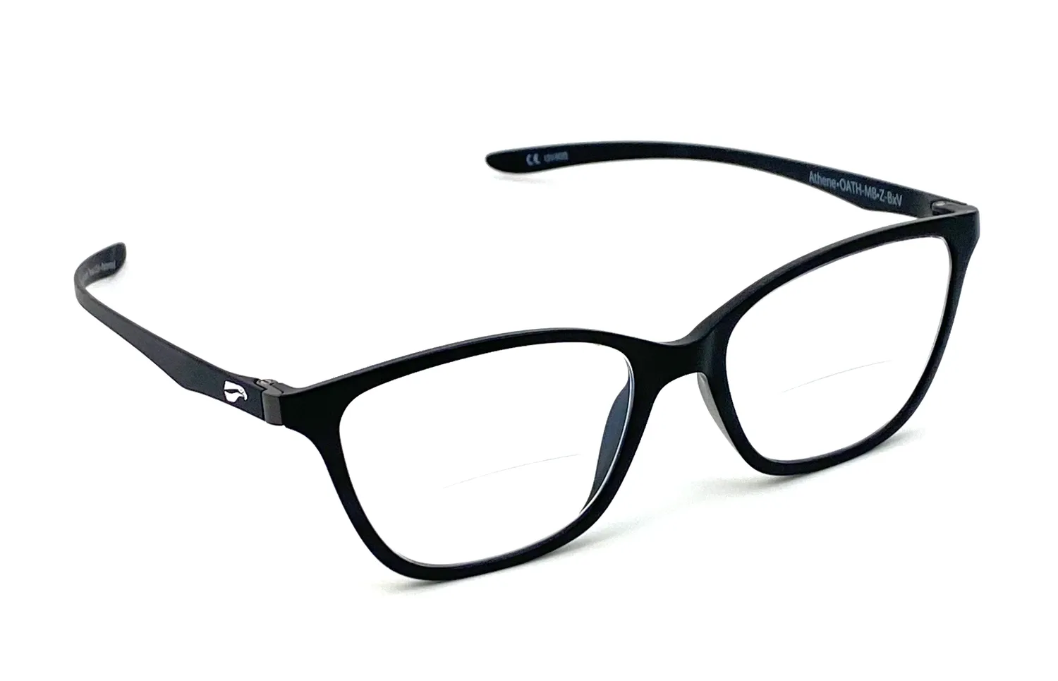 Flying Eyes Athene Lesebrille Matt Schwarz +1,5 eckig