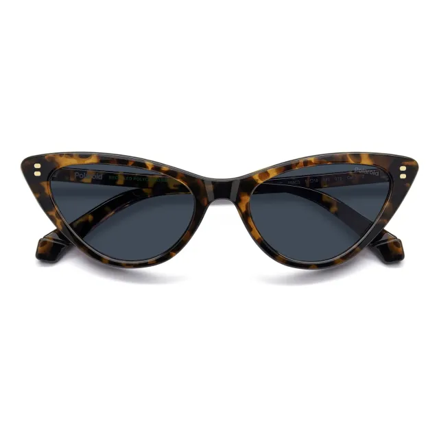 Polaroid PLD 6246/S Sonnenbrille Havana blau polarisiert