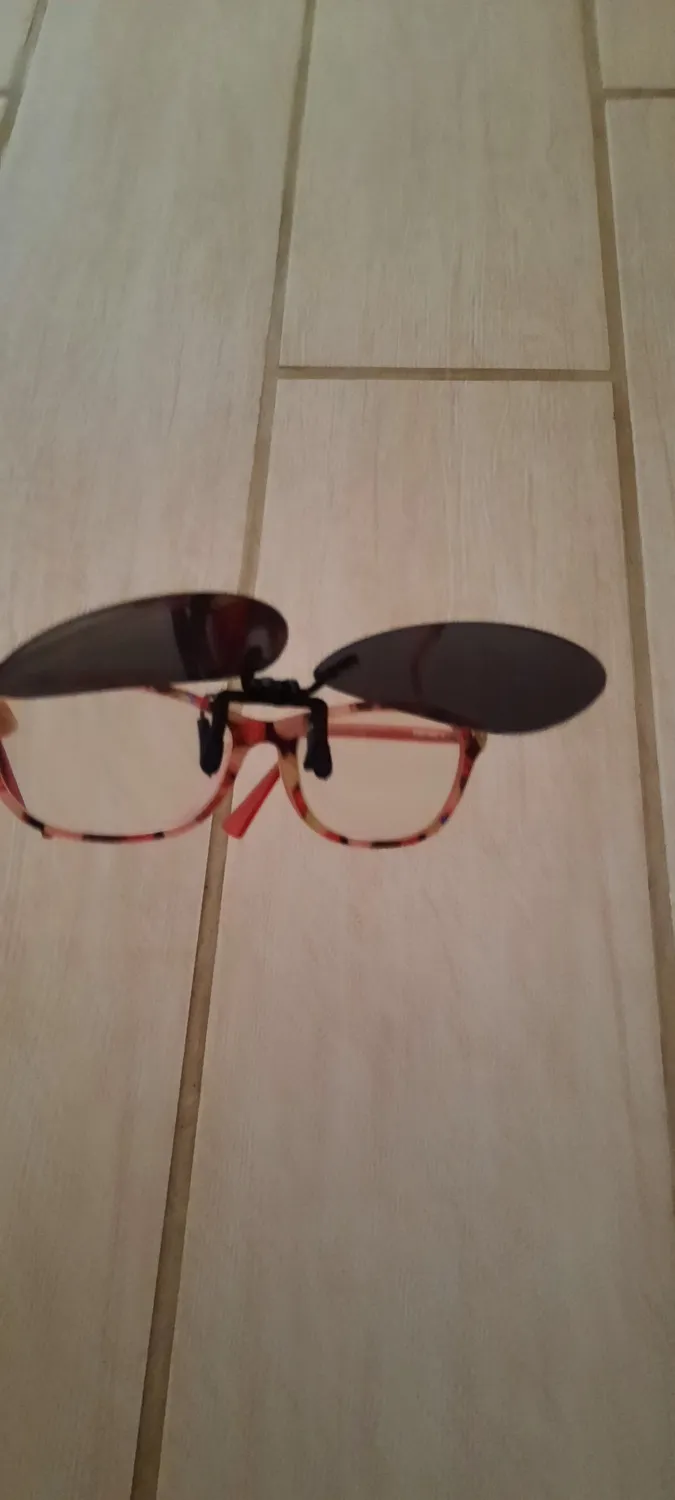 GQUEEN JP94 Sonnenclip polarisiert randlos