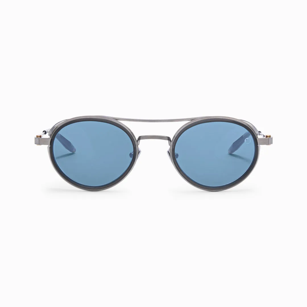 Akoni Horizon Astria Sonnenbrille Crystal Grey rund