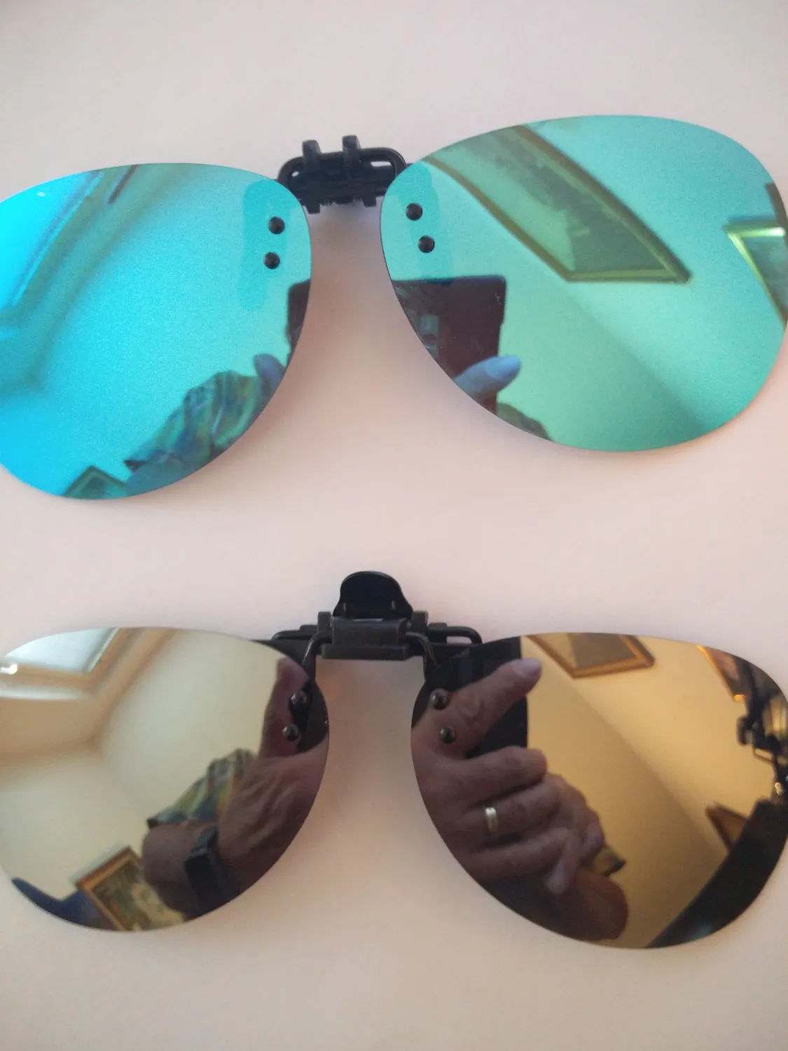 GQUEEN JP94 Clip-On Sonnenbrille polarisiert randlos